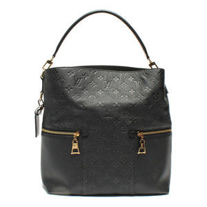 Louis Vuitton Melie Shoulder Bag Empreinte Leather Black